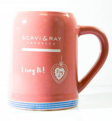 Scavi & Ray, Prosecco Krug Pink Oktoberfest Mug Tankard, 0.2l Limited Edition