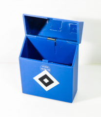 Zigarettenbox Big, Etui, HSV Hamburg Hamburger SV Sprungdeckel, blue