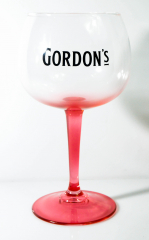 Gordons Gin, Ginglas Ballonglas, Gläser, Gin Tonic Glas, Cocktailglas, schwarze Ausführung DAS GROßE 50cl