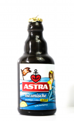 Astra beer, special edition bottle as a candle Kiezmische Kiez, Reeperbahn