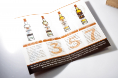 Ron Vacilon, 4er Set Rum Tasting Box 4cl in Echtholz Geschenkverpackung 40%