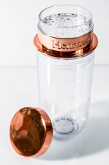 Hennessy Cognac, acrylic measure shaker, measure shaker 250ml, recipe shaker