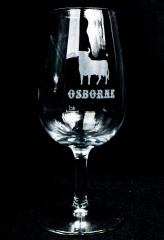Osborne Veterano Brandy, XXL Tasting Glas / Gläser, Shotglas am Stiel, satiniert 2/4cl