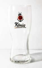 König Pilsener, Curve Cup Glas 0,3l Biergläser, Bierglas König