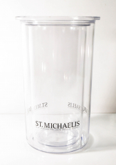 St. Michaelis Mineralwasser, Acryl Flaschenkühler, Eiswürfelkühler