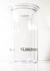St. Michaelis Mineralwasser, Acryl Flaschenkühler, Eiswürfelkühler