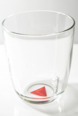 Apollinaris Wasser Glas / Gläser, Trinkglas, Wasserglas mit dem Dreieck im Fuß