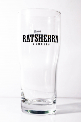 Ratsherrn Pils, beer glass, glass / glasses Exclusive mug 0.3l Brewhouse