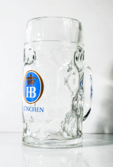 Hofbräu beer Munich, glass / glasses beer mug, beer mug 0.3l Stölzle