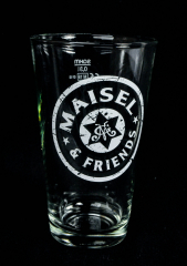 Maisels Weisse Glas / Gläser, Weissbierglas, Willibecher 0,3l Maisel & Friends