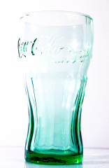 Coca Cola, contour relief glass / glasses 0.33l Gerogia Green Edition