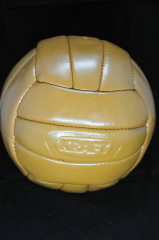 Kraft Retro Lederfußball, Fußball 18 Felder 424g 21cm-wie damals NEUWARE