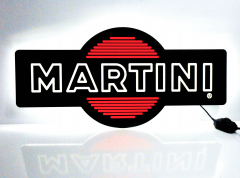 Martini Wermuth, Dimmbare LED Leuchtwerbung, Leuchtreklame, Leuchtwerbung