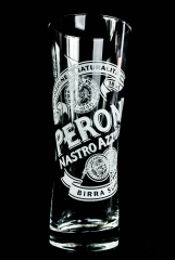 Peroni Bier, Nastro Azzurro Pint Bier Gläser, satiniert 0,2l, Italiano