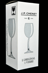J.P. Chenet Weinglas Gläser mit dem gebogenen Stiel, Merlot, Cinsault, Colombard, Syrah