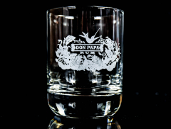 Don Papa Rum, Rum Tumbler, Rum Glas, konisch, neue Ausführung
