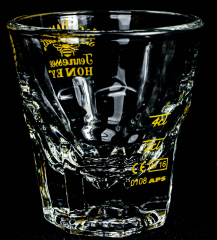 Jack Daniels Whisky, Relief Glas, Tumbler Honey APS 2cl / 4cl