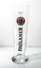 Paulaner Bier Glas / Gläser, Exclusive - Stangen Bierglas / Biergläser 0,3l