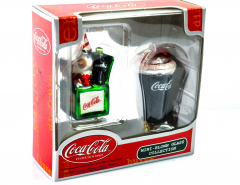 Coca Cola, Original USA Atlanta Weihnachtskugel Mini Blown Glass Collection