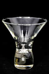 XUXU Erdbeerlikör Glas / Gläser, Cocktailglas, Likörglas, Mit der Perle im Fuß