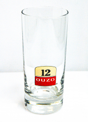Ouzo Anis Likör Longdrinkglas, Glas 12 2cl / 4cl Neue Ausführung