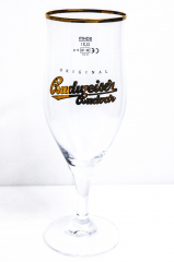 Budweiser Bier, Gläser, Bierglas, Pokalglas Goldschrift, 0,3l Gold Edition