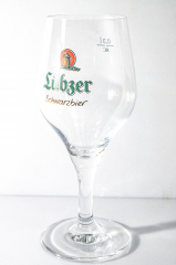 Lübzer Bier, Glas / Gläser Bierglas, Gran Cru Schwarzbierglas 0,3l