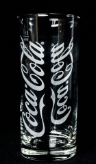 Coca Cola glass / glasses long drink glass 0.5l lettering vertical