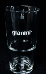 Granini Fruchtsaft Saft Glas / Gläser, Longdrink Glas, Stapelglas, 0,4l (sehr schwer)