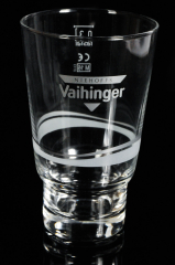 Vaihinger Saft, Niehoffs Longdrinkglas, Cocktailglas 0,3l grau satiniert mit Chromveredelung