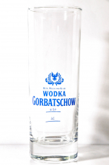Vodka Gorbatschow, Longdrinkglas, Vodkaglas 2cl / 4cl