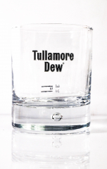 Tullamore Dew Whisky, Tumbler, Whiskyglas schwerer Boden und Perle im Fuß Legendary