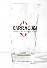 Barracuda Rum, Longdrinklas, Rumglas im Wellenrelief, sehr edel...