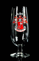 Becks Bier, 70er Jahre Bierglas, Pokalglas 0,2l