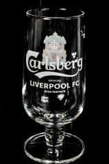 Carlsberg beer, beer glass, beer glasses Better Tumbler FC Cup. Liverpool Edition 0.5l