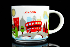 Starbucks Kaffeebecher, Citybecher You are here, YAH City Mug, London 414ml