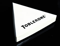 Toblerone Schokolade, Design Vollmetall Tischuhr, Sammleruhr, sehr seltene Ausführung...
