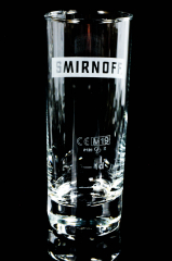 Smirnoff Vodka, highball long drink glass, glasses 2cl / 4cl lasered logo