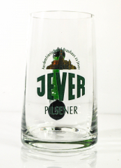 Jever Bier, Bierglas, Nostalgie Bierseidel im Reliefschliff 0,2l Grüner Griff