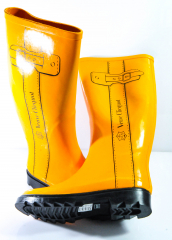 Veuve Clicquot Champagner Gummistiefel Yellow Label Rain Boots Größe 36/37