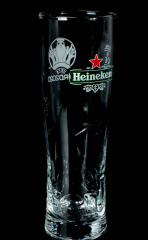 Heineken beer brewery, beer glass Ellipse Image 0.25l Relief Star Euro 2020