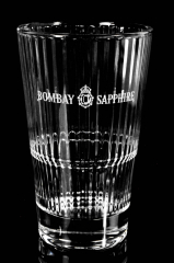 Bombay Sapphire Gin, long drink glass, cocktail glass in the highest relief star scattering
