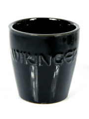 Viking mead, clay cup, clay glass, clay jug 0.1l, black version