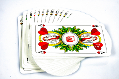 König Ludwig Weissbier, Schafkopf Kartenspiel, 36 Blatt Spielkarten