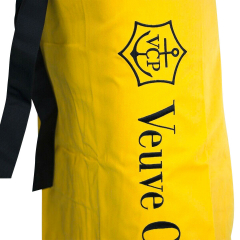 Veuve Clicquot champagne apron NEW ORIGINAL Bar apron orange logo vertical