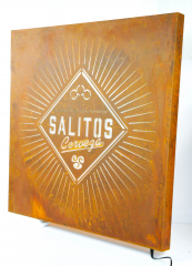 Salitos beer, LED light rust NEW Roasted light bar neon sign decoration