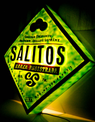 Salitos beer, XXL neon advertising, illuminated advertising, illuminated sign on both sides / VERY RARE!!