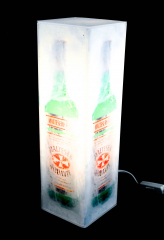 Malteser Aquavit, Ice Leuchtreklame, Leuchtwerbung mit Schalter Bottle on Ice