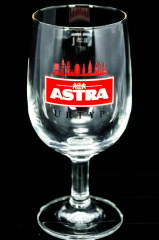 Astra Bier Glas / Gläser, Bierglas, Ritzenhoff Kelch 0,25l, Hamburg Skyline