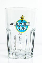 Havana Club Rum Stapel Tumbler, Glas, Gläser, Logo hellblau Cocktailglas